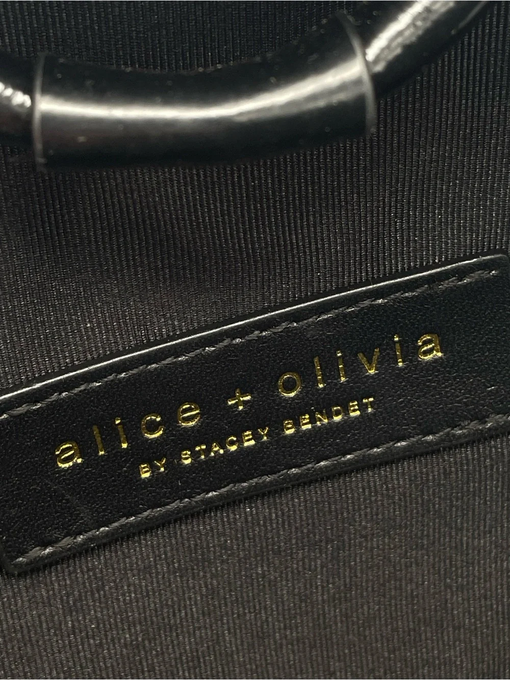 ALICE + OLIVIA Stace Face Circle Leather Bag Round Clutch | Novelty Top Handle